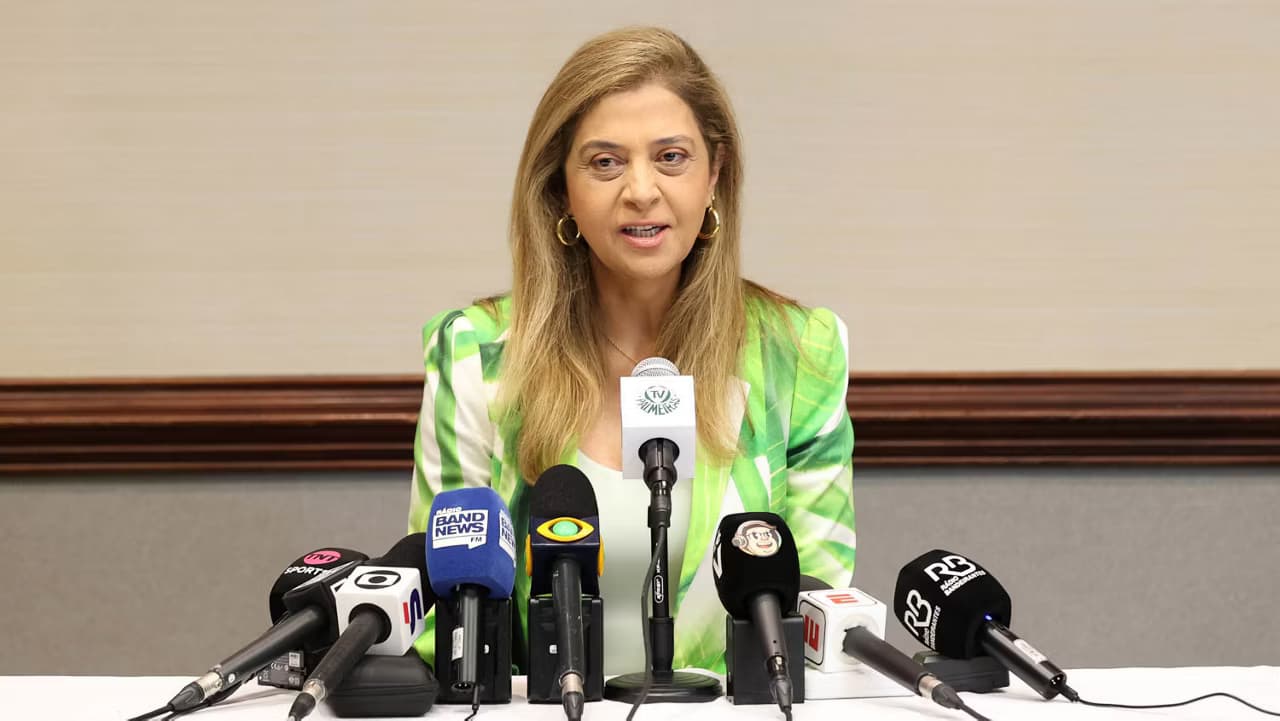 Leila Pereira: pioneira, vencedora e torcedora no comando do Verdão.