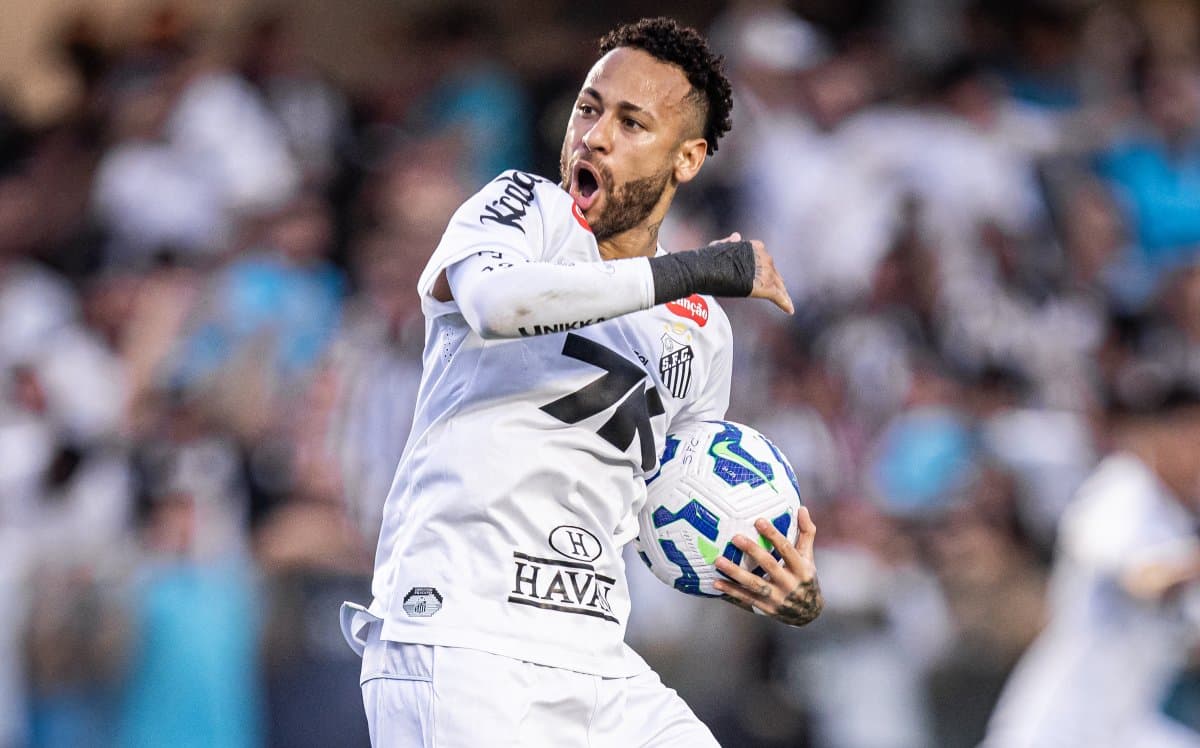 Santos mira Copa de 2026 para renovar com Neymar mesmo se jogar a Série B
