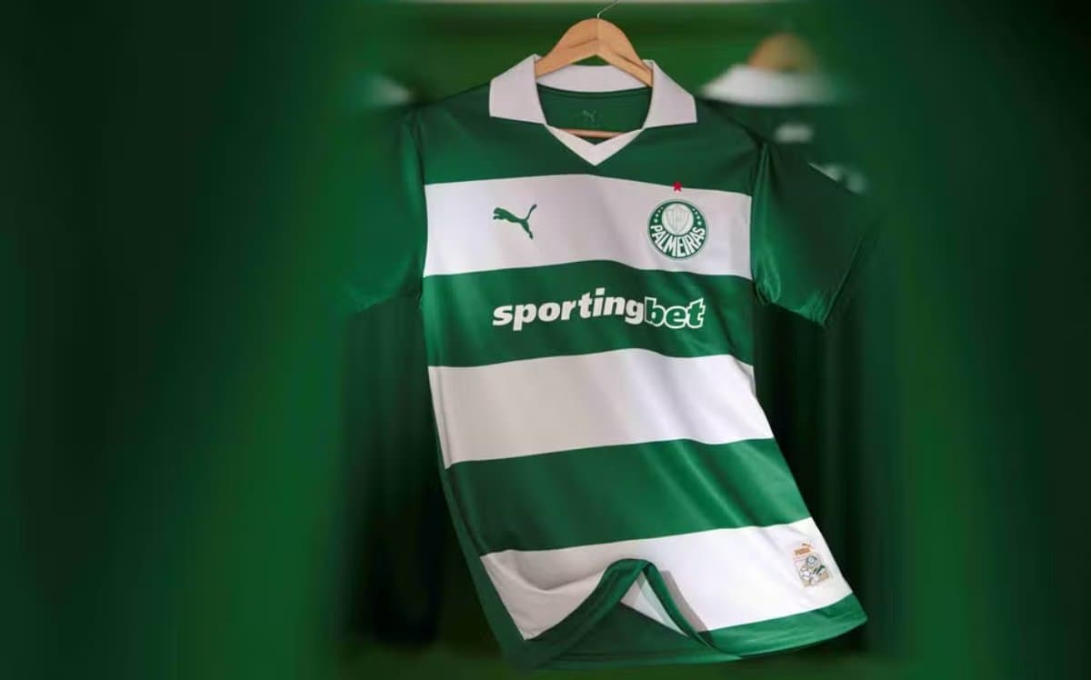 Nova camisa do Palmeiras: veja preço, onde comprar e detalhes do uniforme listrado