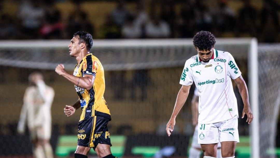 Palmeiras é goleado pelo Novorizontino e Abel Ferreira sofre a sua pior derrota no comando do Verdão