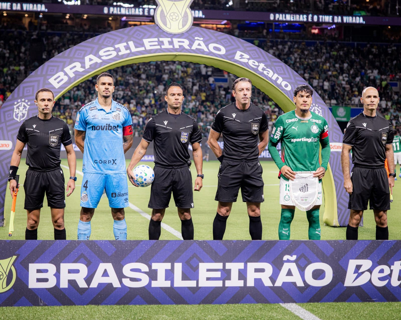 Palmeiras e Santos ficam apenas no empate pelo Brasileirão; veja como foi