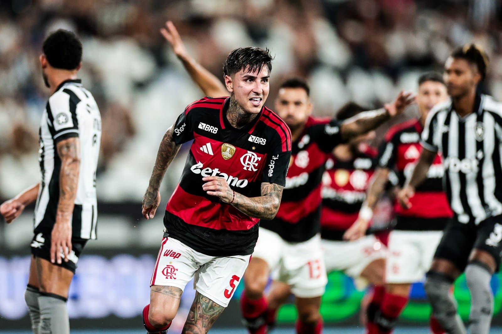 Flamengo vence o Botafogo fora de casa e elimina rival do Campeonato Carioca; veja como foi o jogo