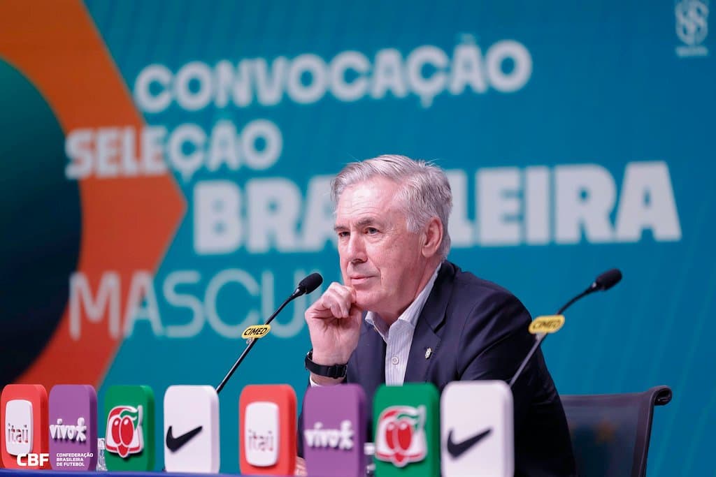 Carlo Ancelotti anuncia os 26 convocados da Seleção Brasileira para a Copa do Mundo 2026: confira
