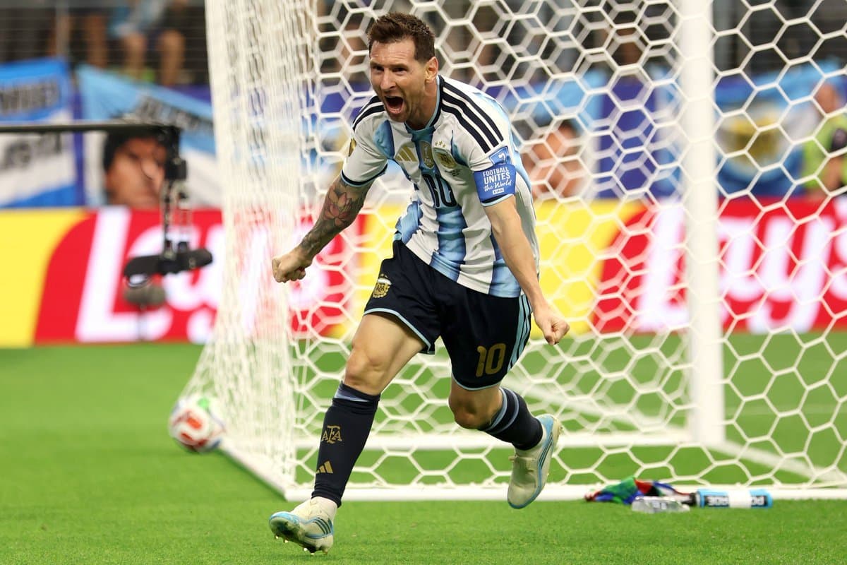 Messi de torna o maior artilheiro da história das Copas do Mundo
