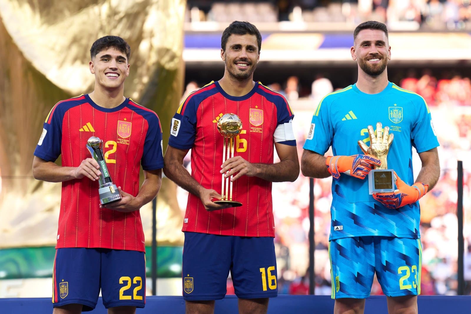 Final da Copa do Mundo: Rodri supera Messi e é eleito o melhor jogador da edição 2026
